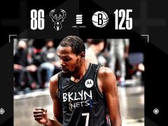 无压力！39分创篮网队史季后赛最大分差