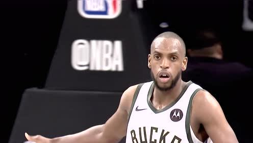 【2021年06月08日 雄鹿vs篮网集锦】让观众等得好苦！米德尔顿手感回温里突外投连得五分