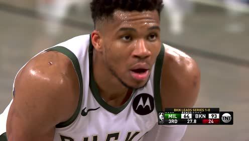 【2021年06月08日】雄鹿vs篮网第3节 中文解说回放