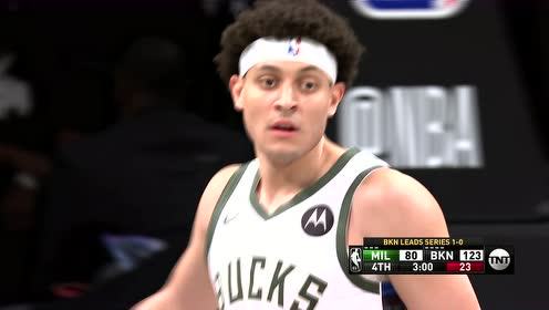 【2021年06月08日】雄鹿vs篮网第4节英文原声回放