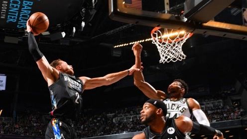 【2021年06月08日 雄鹿vs篮网集锦】格里芬vs雄鹿集锦 7分8篮板单臂擎天霸气隔扣字母哥