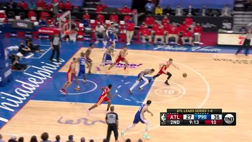 【2021年06月09日 老鹰vs76人集锦】遮天蔽日头顶摘瓜 赫尔特盖帽反击暴扣一条龙