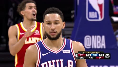 【2021年06月09日】老鹰vs费城第2节英文原声回放