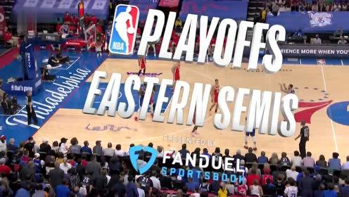 【2021年06月09日 老鹰vs76人集锦】有仇当场就报 恩比德强吃卡佩拉飞身虐筐