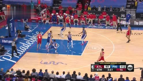 【2021年06月09日 老鹰vs76人集锦】早已等候多时！塞布尔劈头盖脸大帽特雷杨