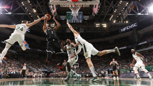 【2021年06月14日 篮网vs雄鹿集锦】篮网vs雄鹿G4五佳球：霍乐迪穿裆杜兰特 字母哥残暴血帽