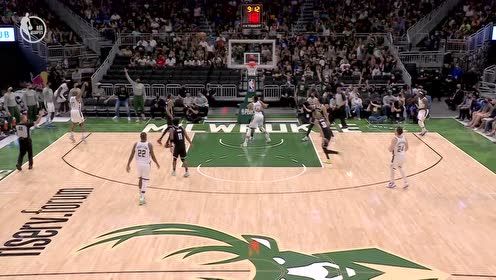 【2021年06月14日 篮网vs雄鹿集锦】诸神归位你怕了吗？塔克连中两记三分