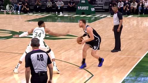 【2021年06月14日 篮网vs雄鹿集锦】求字母哥的心理阴影面积 格里芬撤步三分手起刀落