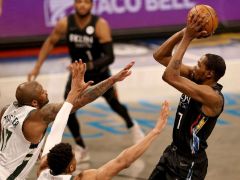 队史第一人！杜兰特季后赛中已经有6场比赛至少得到30分