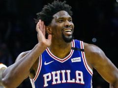 本赛季季后赛首人！恩比德半场砍下24分10篮板