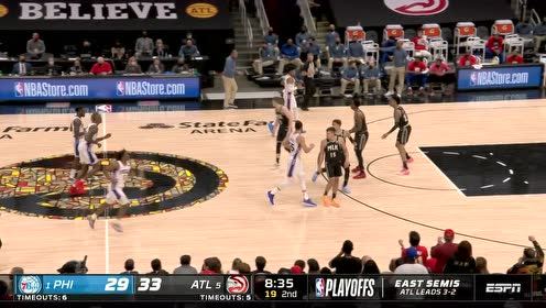 【2021年06月19日 76人vs老鹰集锦】耳濡目染有样学样 赫尔特急停抛投杀人诛心