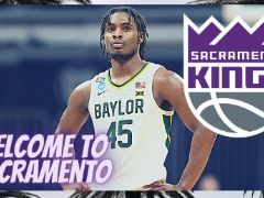 2021年NBA选秀大会：国王9号签选中戴维恩-米切尔