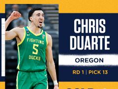 13顺位的传承！步行者选中大龄新秀克里斯-杜阿尔特