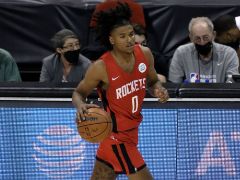 火箭记者：榜眼秀杰伦-格林由于右腿筋酸痛