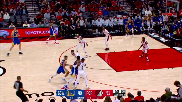 【2021年10月05日 勇士vs开拓者集锦】库里写意妙传 维金斯心领神会隔扣努尔基奇