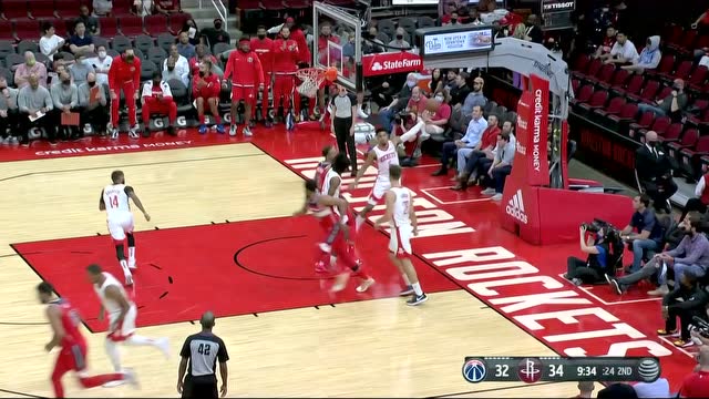 【2021年10月06日 奇才vs火箭集锦】投不进没事儿还有我 加福德积极跟进飞身补扣