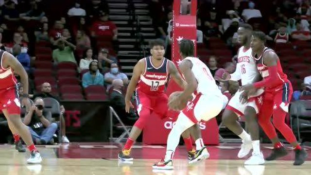 【2021年10月06日 奇才vs火箭集锦】三分箭如雨下！克里斯托弗手感火热连中三分