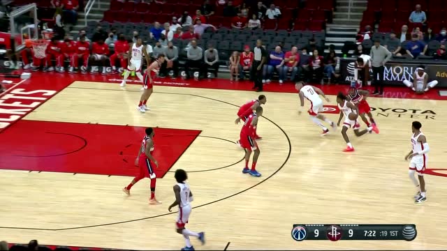 【2021年10月06日 奇才vs火箭集锦】格林仙人指路送妙传 泰斯势大力沉双手重扣