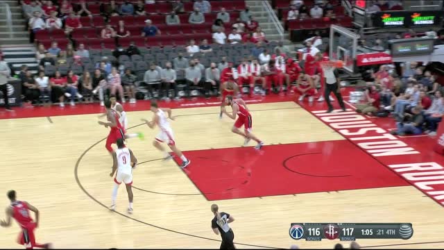 【2021年10月06日】NBA季前赛：奇才vs火箭第4节中文解说回放