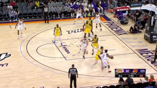 【2021年10月07日】NBA季前赛：湖人vs太阳第4节中文解说回放