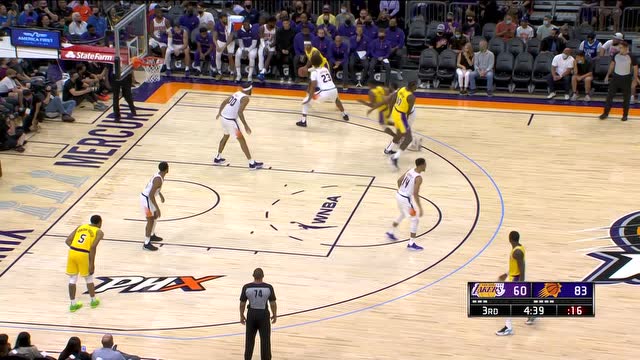 【2021年10月07日】NBA季前赛：湖人vs太阳第3节中文解说回放