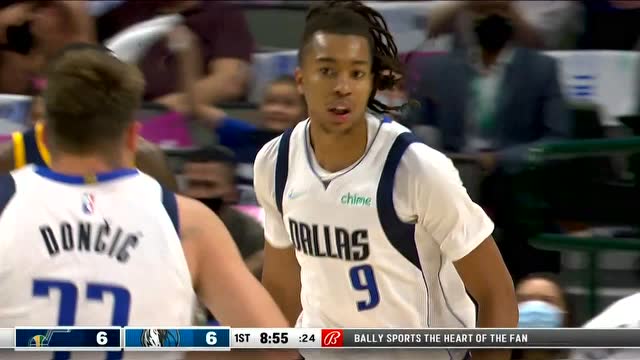 【2021年10月07日 爵士vs独行侠集锦】东契奇vs爵士集锦 高效表现15分钟轰下19+6+5