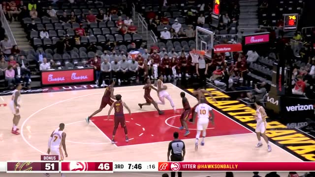【2021年10月07日 骑士vs老鹰集锦】Collin Sexton (19 points) Highlights vs. Atlanta Hawks
