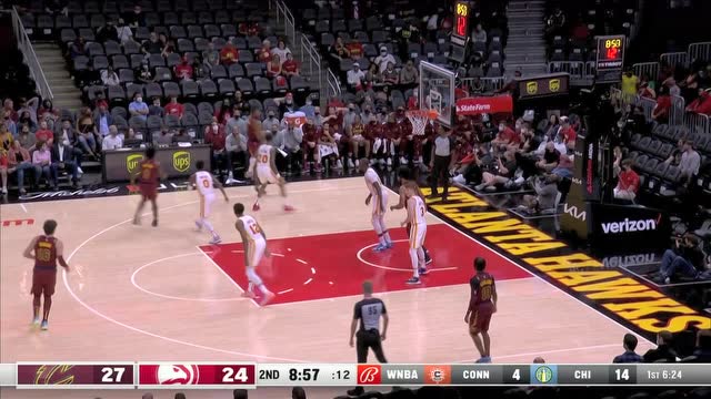 【2021年10月07日 骑士vs老鹰集锦】这就是硬汉风！科林斯球鞋脱落直接扔出场外