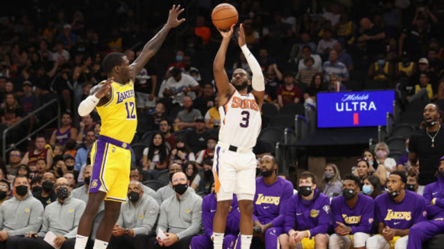 【2021年10月07日 湖人vs太阳集锦】保罗vs湖人集锦 8分11助攻撤步三分一箭穿心