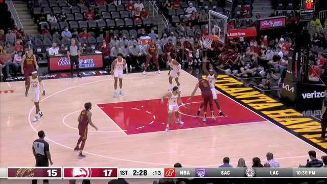 【2021年10月07日 骑士vs老鹰集锦】不愧是老搭档 卢比奥和乐福打出默契连线