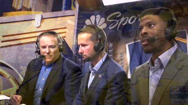 【2021年10月09日】NBA季前赛：湖人vs勇士 第2节英文解说回放