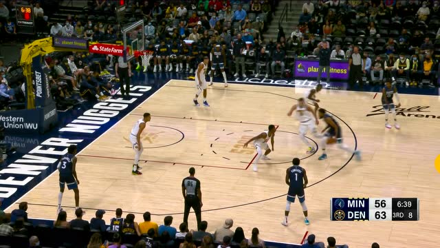 【2021年10月09日】森林狼vs掘金第三节中文解说回放