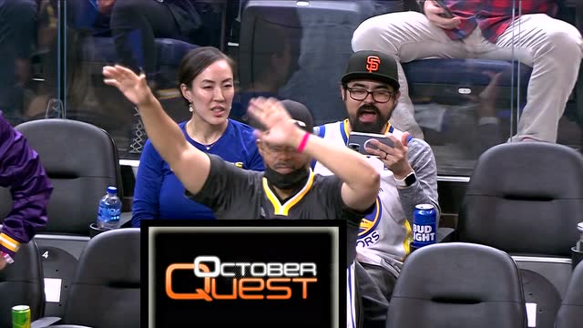 【2021年10月09日】NBA季前赛：湖人vs勇士 第4节英文解说回放