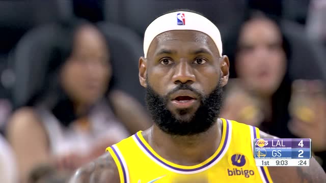 【2021年10月09日】NBA季前赛：湖人vs勇士第1节中文解说回放