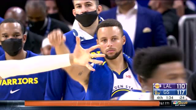 【2021年10月09日】NBA季前赛：湖人vs勇士第4节中文解说回放