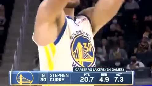 【2021年10月09日 湖人vs勇士集锦】库里罕见罚篮不进自己都笑 老詹大喊：还没见过俩都不进