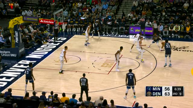 【2021年10月09日】森林狼vs掘金第三节英文原声回放