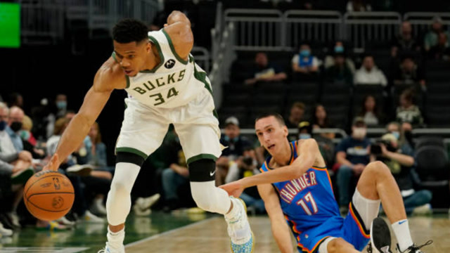 【2021年10月11日 雷霆vs雄鹿集锦】雷霆110-130雄鹿 雄鹿8人得分上双大胜雷霆