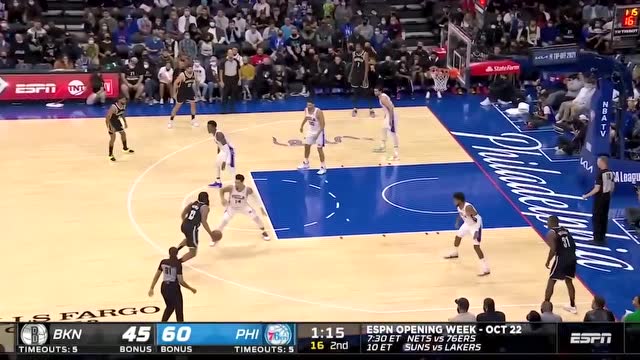 【2021年10月12日 篮网vs76人集锦】哈登vs费城集锦 状态回暖砍下21分