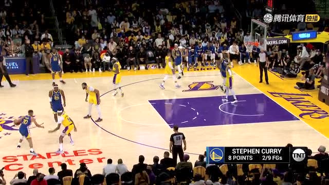 【2021年10月20日 勇士vs湖人集锦】有了！詹姆斯半场不到轻取18分揭幕战总得分超越马龙成为第一人