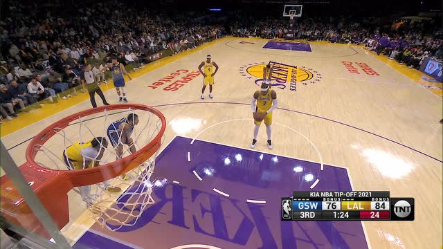 【2021年10月20日】勇士vs湖人原声解说全场回放