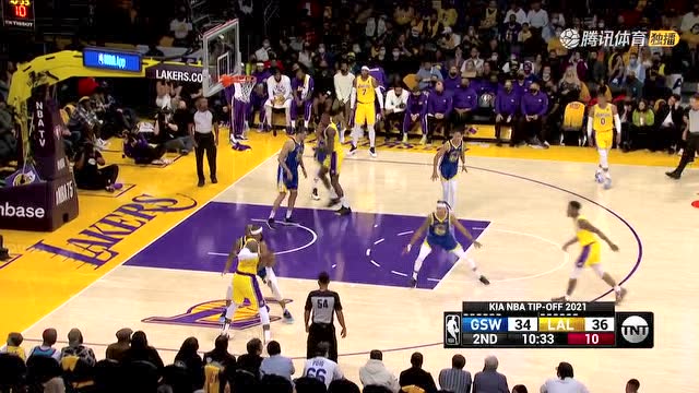 【2021年10月20日 勇士vs湖人集锦】百发百中！詹姆斯连续后仰中距离从未失手