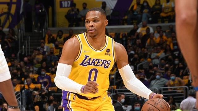 【2021年10月20日 勇士vs湖人集锦】威少vs勇士集锦 8+5+4强碾篮下取分无人能阻