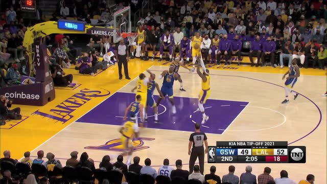 【2021年10月20日】勇士vs湖人第2节原声解说回放