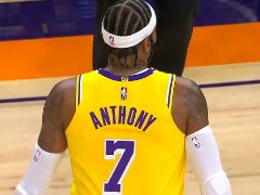 安东尼为入选75大球星致谢：感谢和我一起实现这个梦想的队友、教练和球迷们