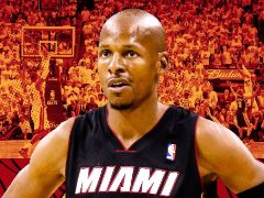 热火官方祝贺雷阿伦入选75大球星，我们永远不会忘记那一投