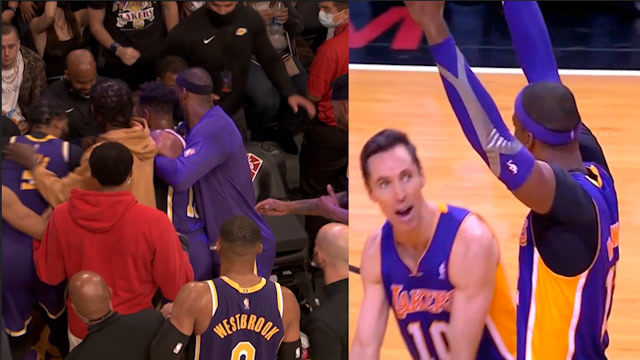 【2021年10月23日 太阳vs湖人集锦】内讧老传统了 霍华德vs浓眉&纳什同框对比