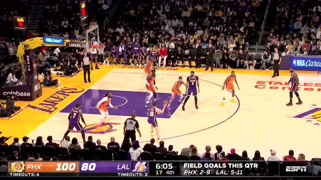 【2021年10月23日 太阳vs湖人集锦】戴维斯vs太阳集锦 手感不佳砍下22分14篮板1内讧