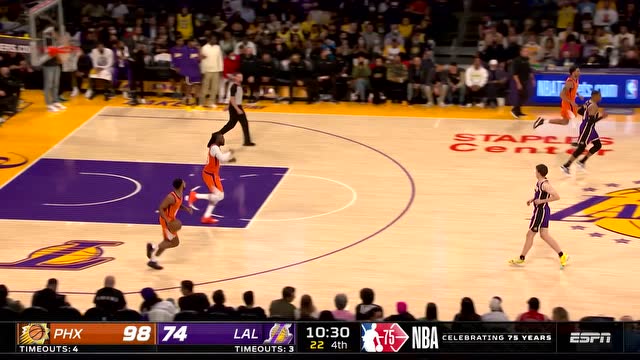 【2021年10月23日 太阳vs湖人集锦】热刀切黄油 威少飞身突破上篮建功