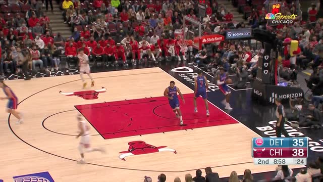 【2021年10月24日】活塞vs公牛第2节中文解说回放